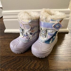 Frozen Kids Light Up Snow Boots